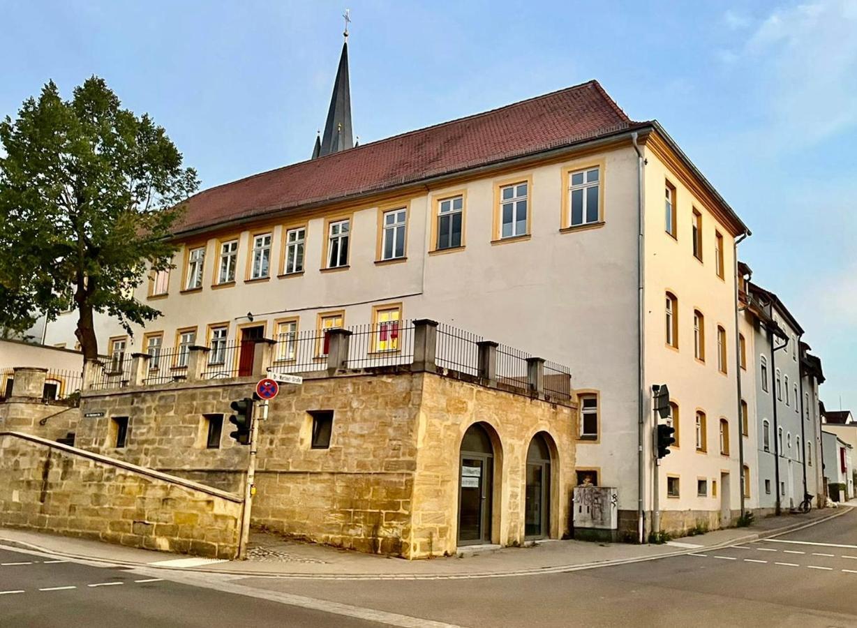 Denkmal-Wohnung In Bamberg Buitenkant foto