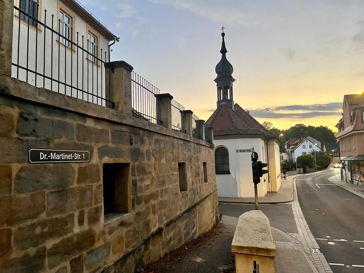 Denkmal-Wohnung In Bamberg Buitenkant foto
