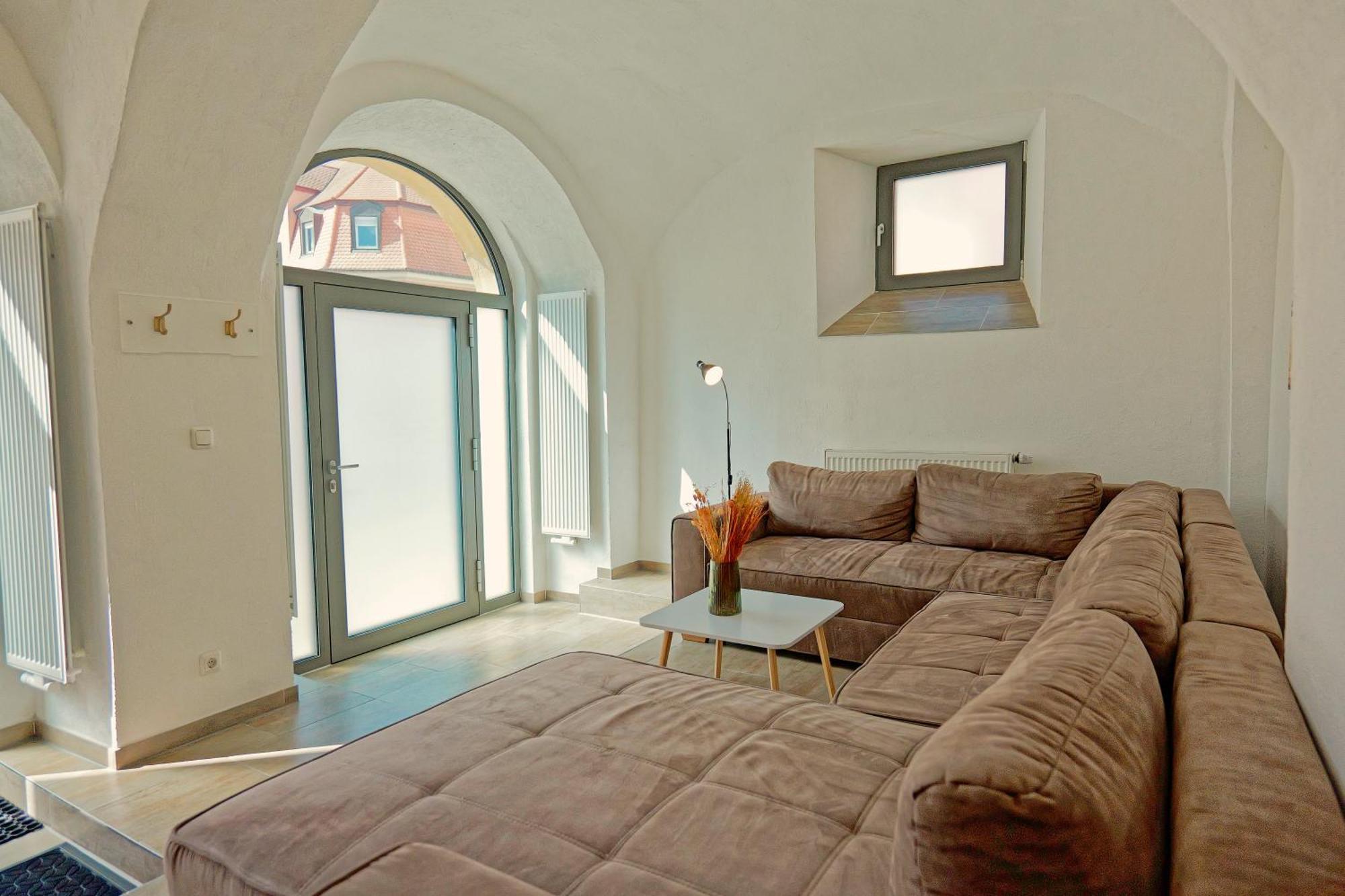 Denkmal-Wohnung In Bamberg Buitenkant foto