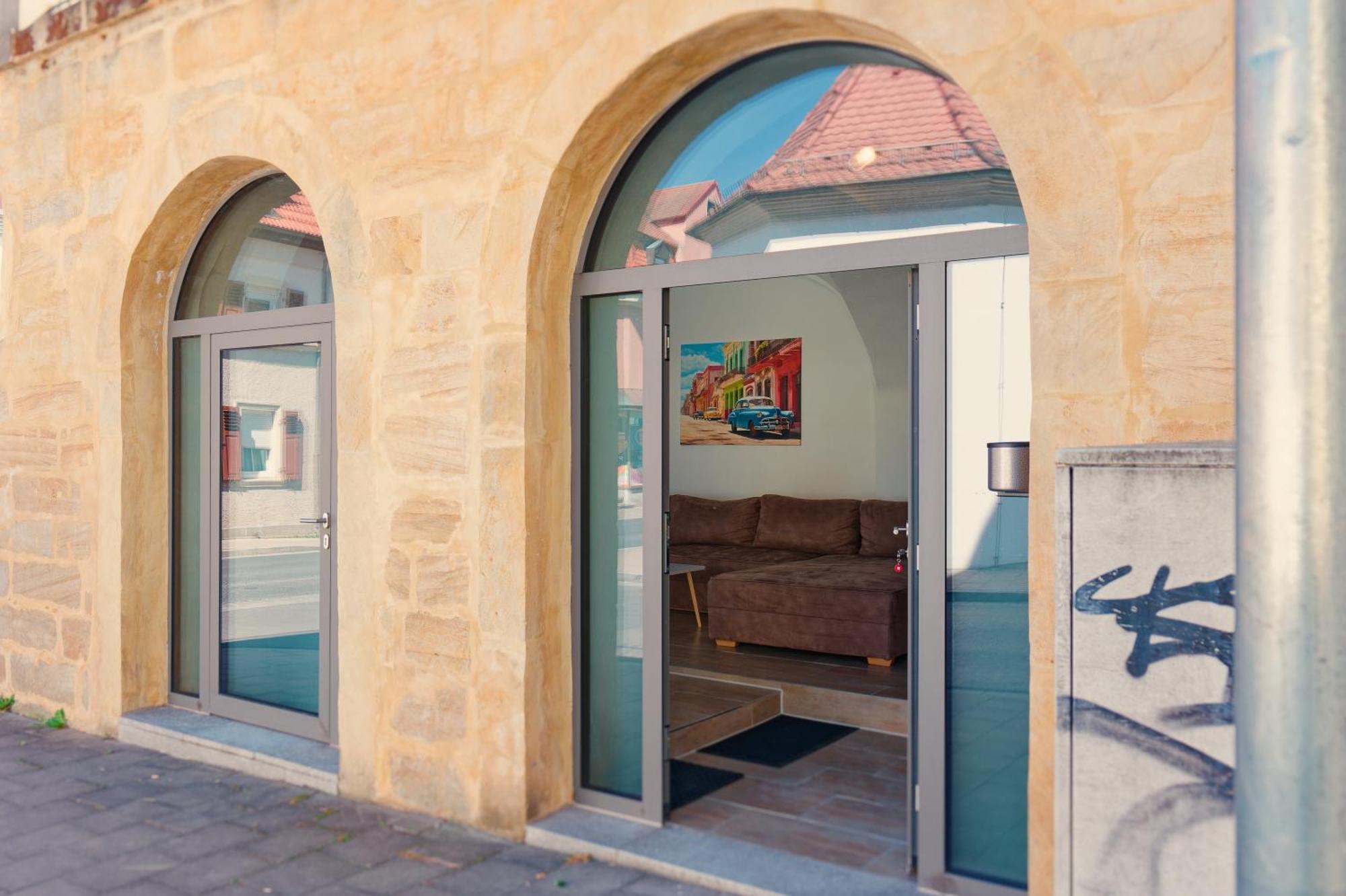 Denkmal-Wohnung In Bamberg Buitenkant foto