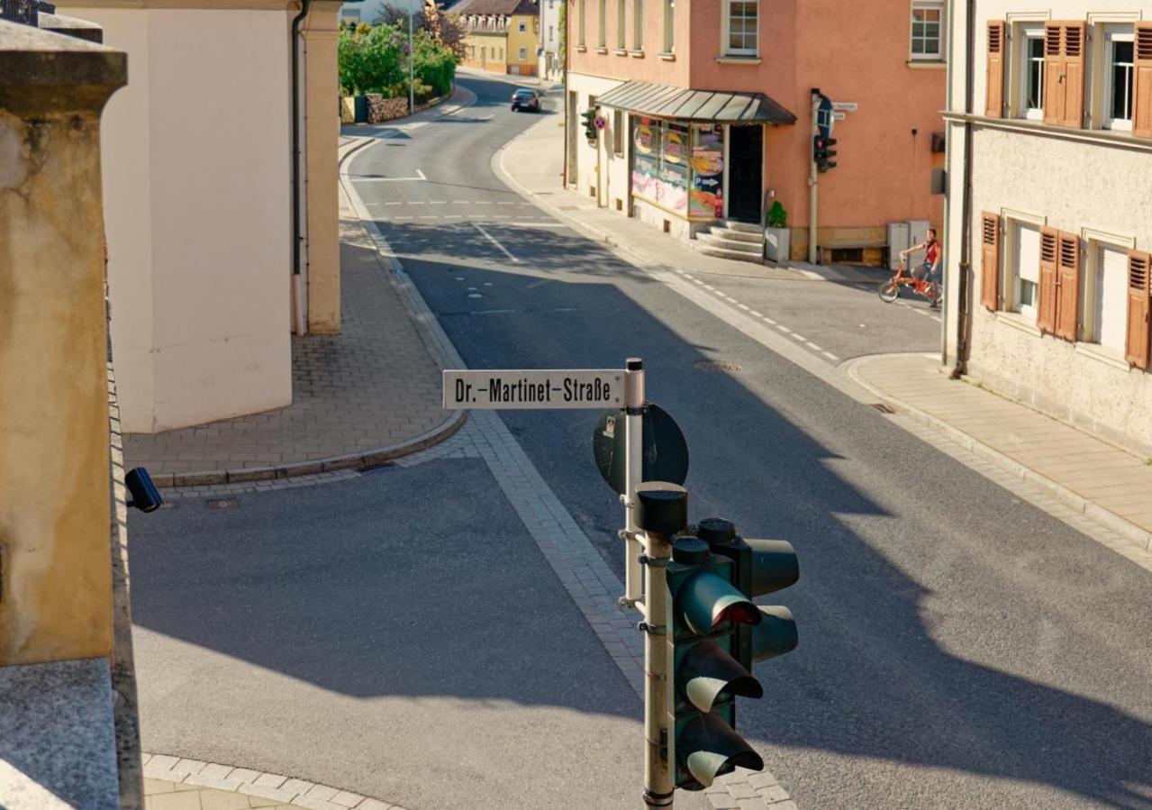 Denkmal-Wohnung In Bamberg Buitenkant foto