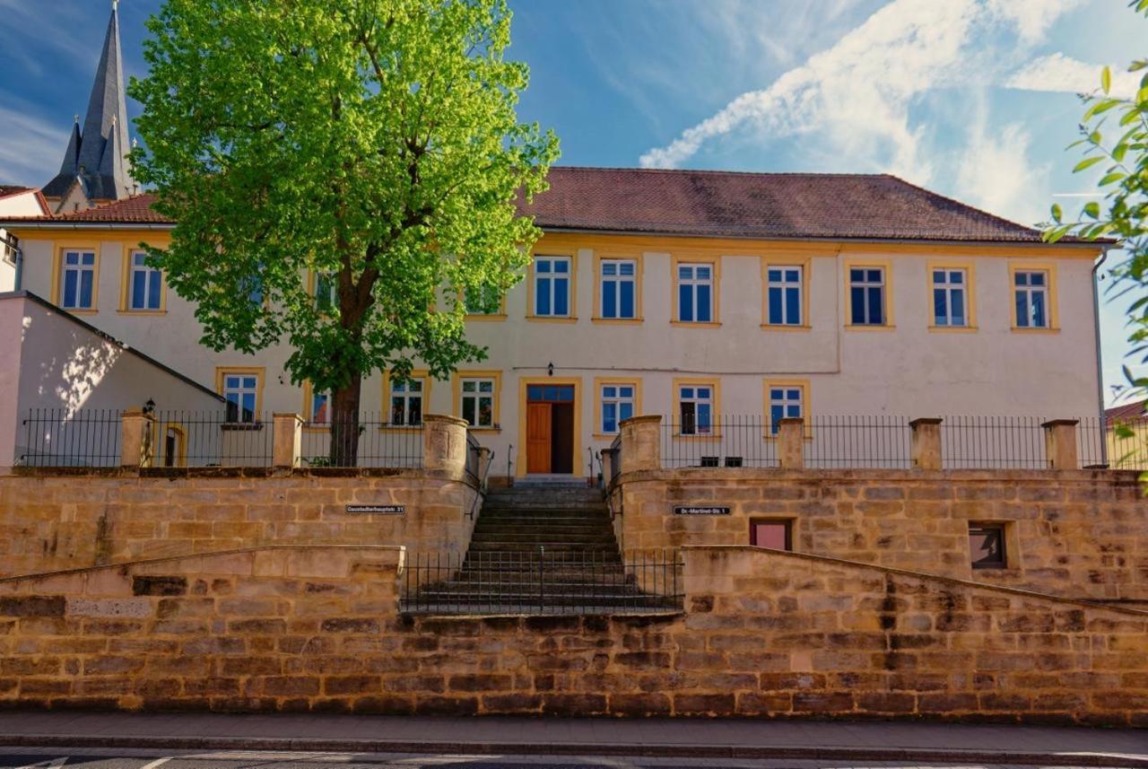 Denkmal-Wohnung In Bamberg Buitenkant foto