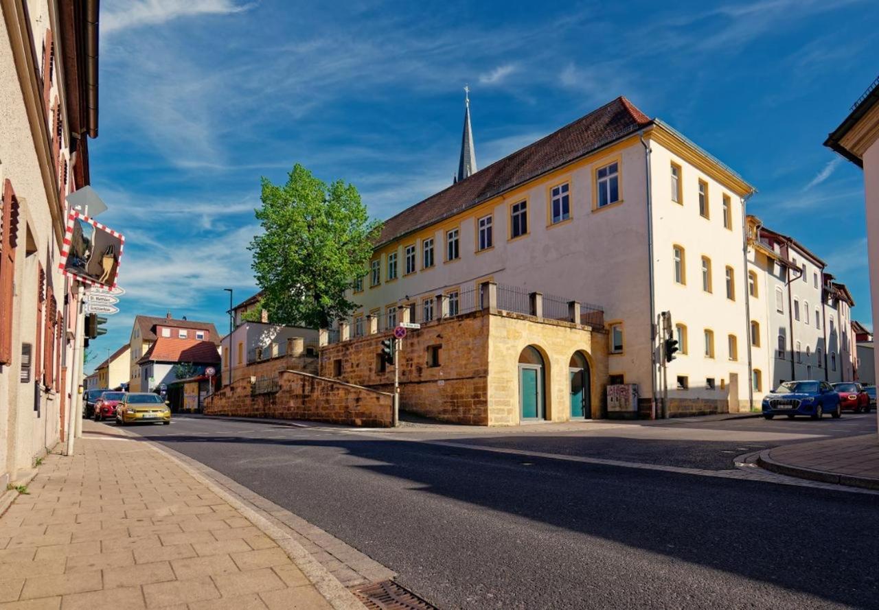 Denkmal-Wohnung In Bamberg Buitenkant foto
